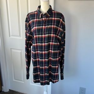 Land's End Traditional Fit Flannel Shirt